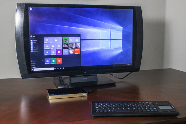 Dsuome DS152F Windows 10 Fanless Mini Desktop PC